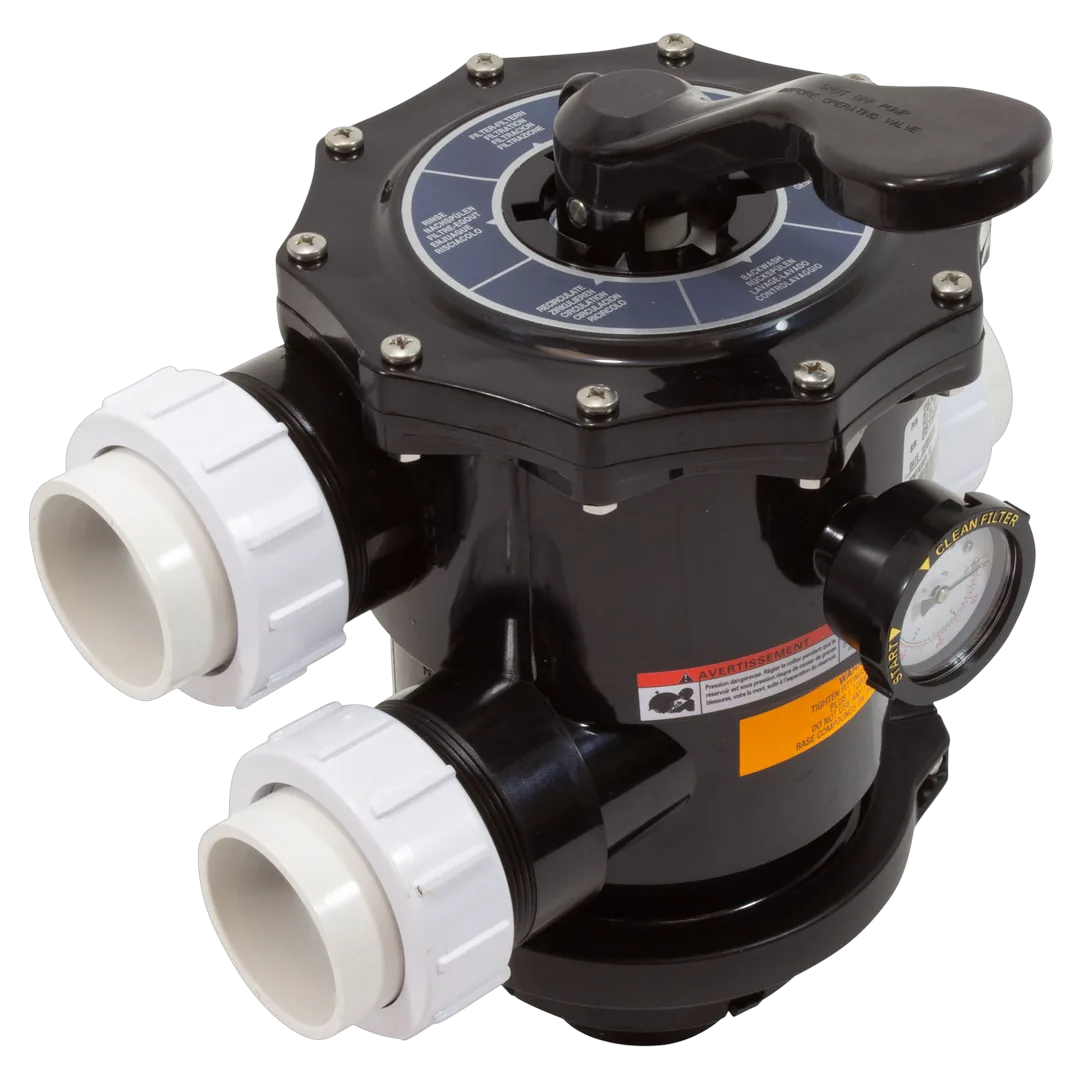 Pentair 262525 2 in. Top Mount Multiport Valve - Reverse