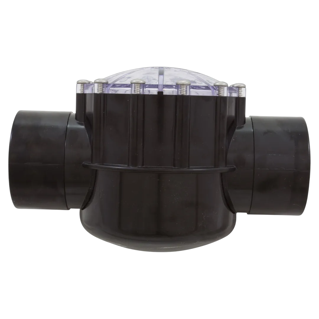 Pentair 263060 FullFloXF 2-Way Straight CPVC Check Valve 2.5 x 3 in - Back (2)