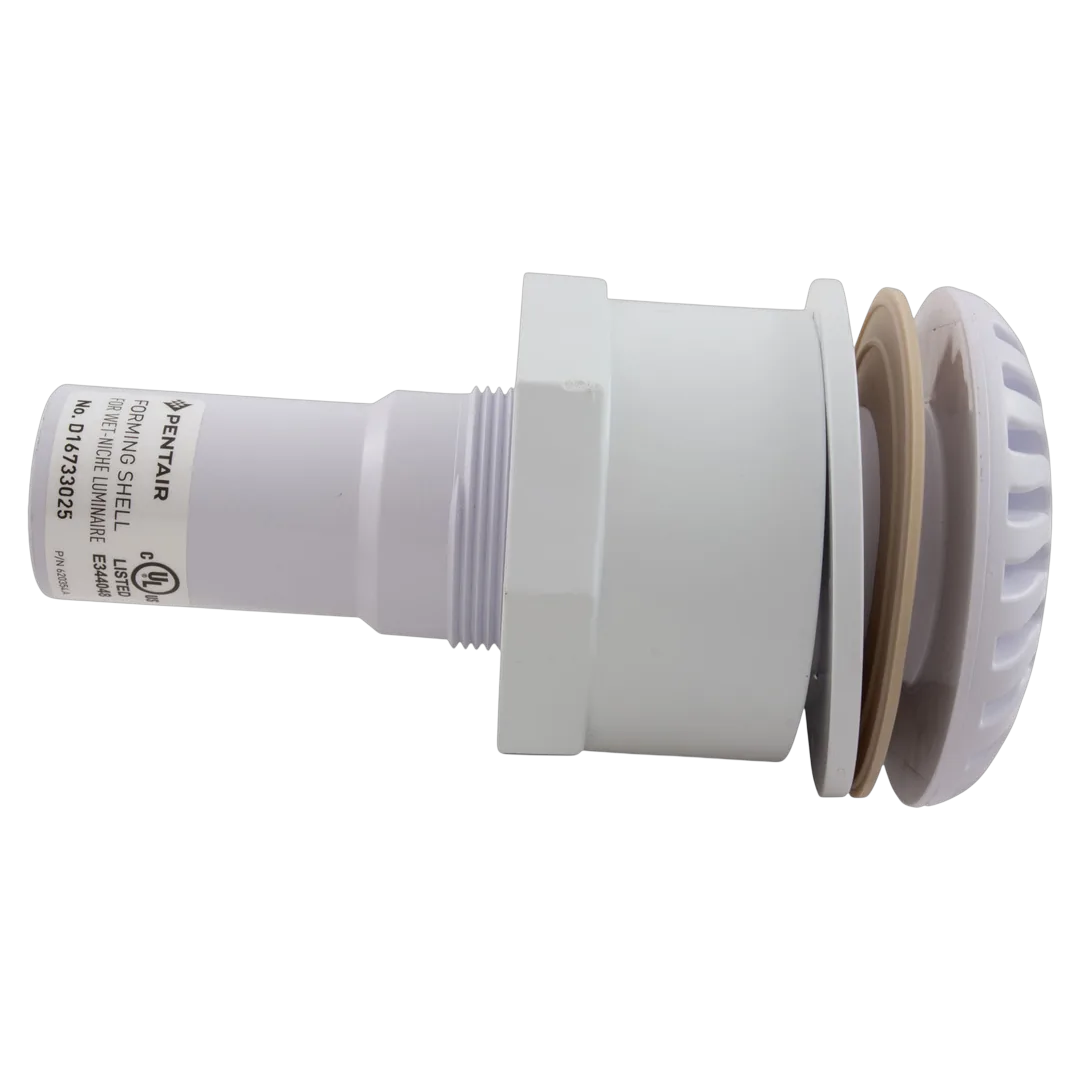 Pentair GloBrite Fiberglass Niche White - Side