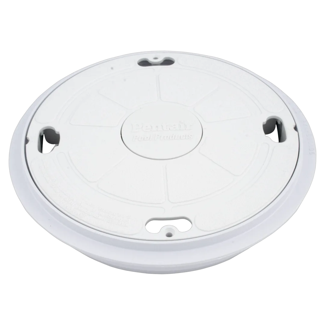 Pentair Admiral Skimmer Lid and Ring Seat 85000400, White