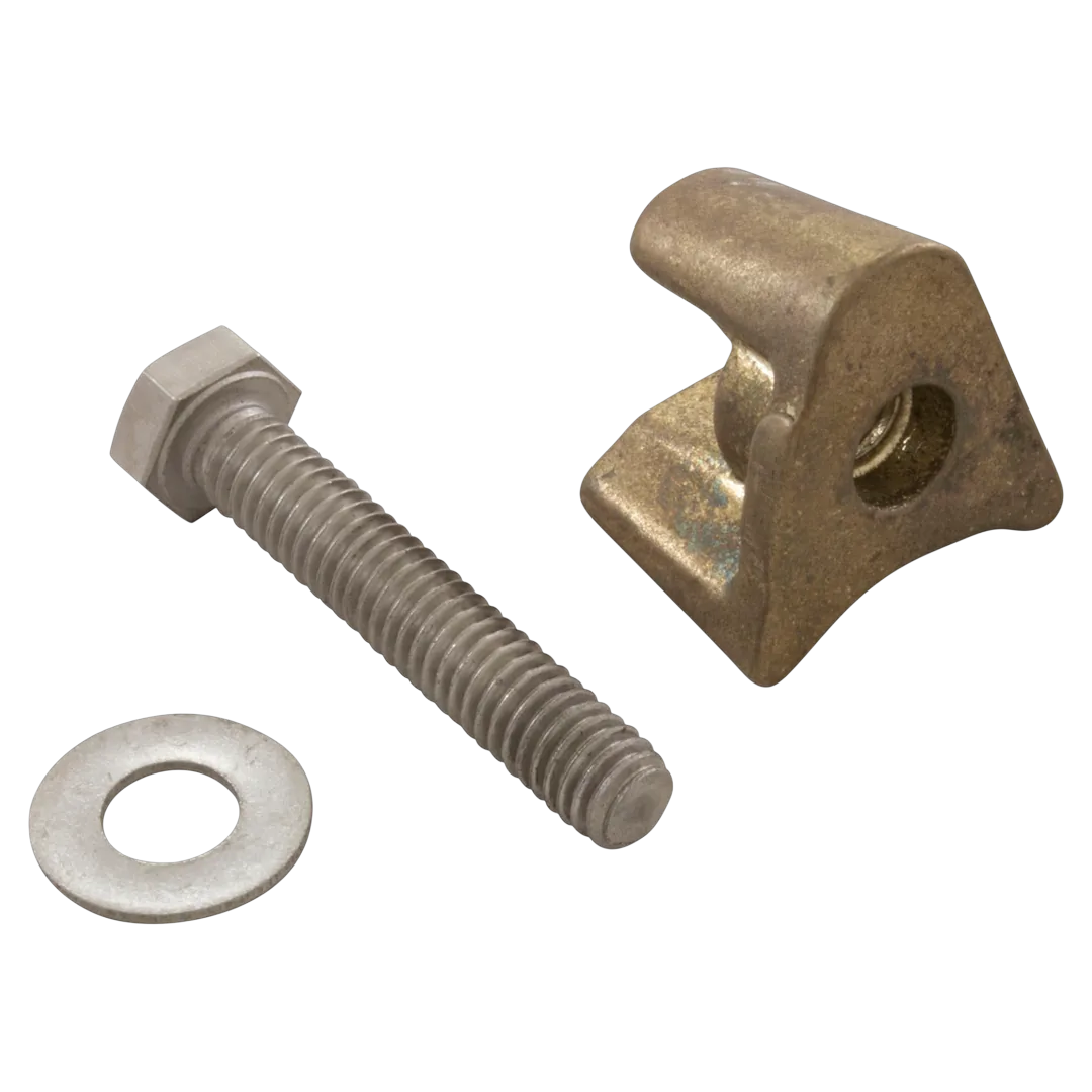 Perma-Cast PW-4C Brass Wedge with Bolt