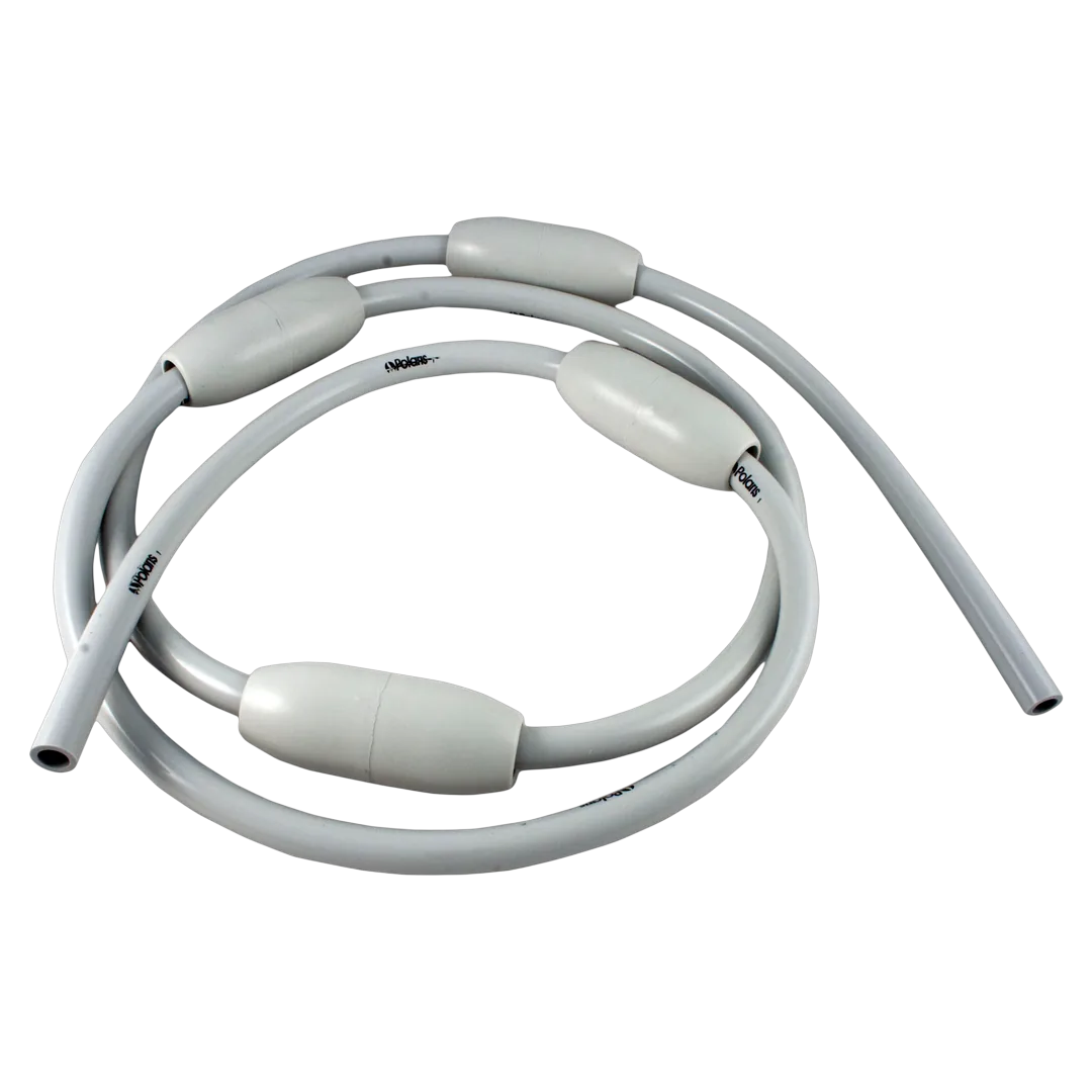 Polaris 10' white feed hose with floats