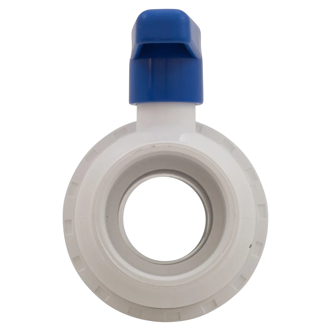 Praher 150-010 Single Union Ball Valve - Front