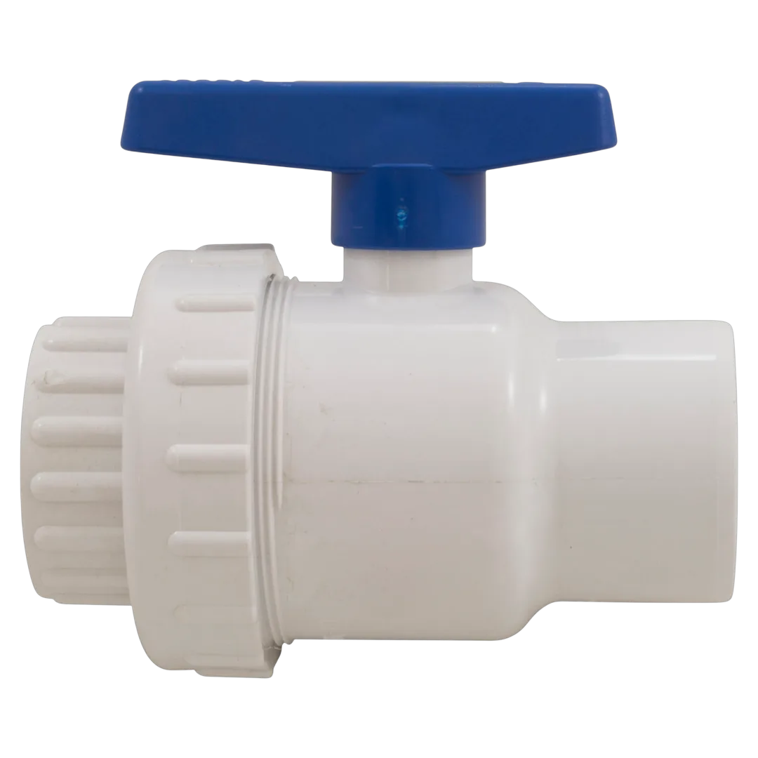 Praher 200-010 Single Union Ball Valve - Side