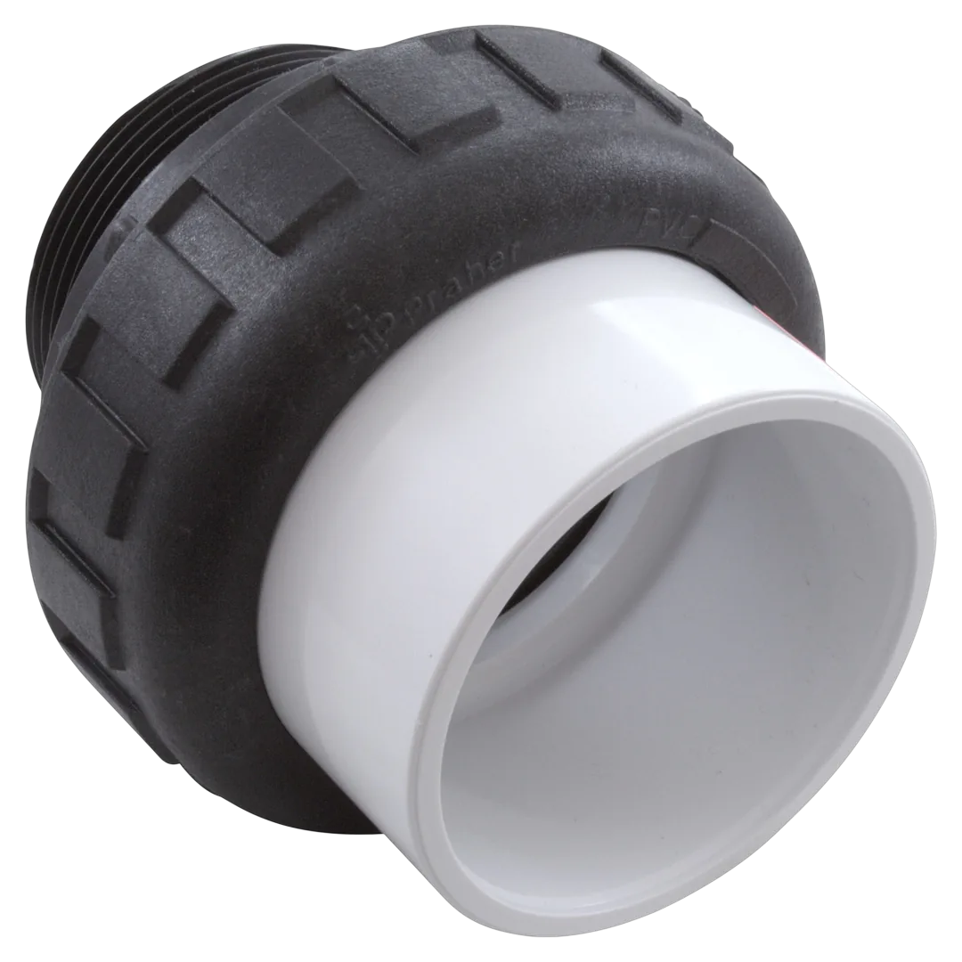 Praher 200-906 2 Inch MIP x Slip High Temp Union - Front