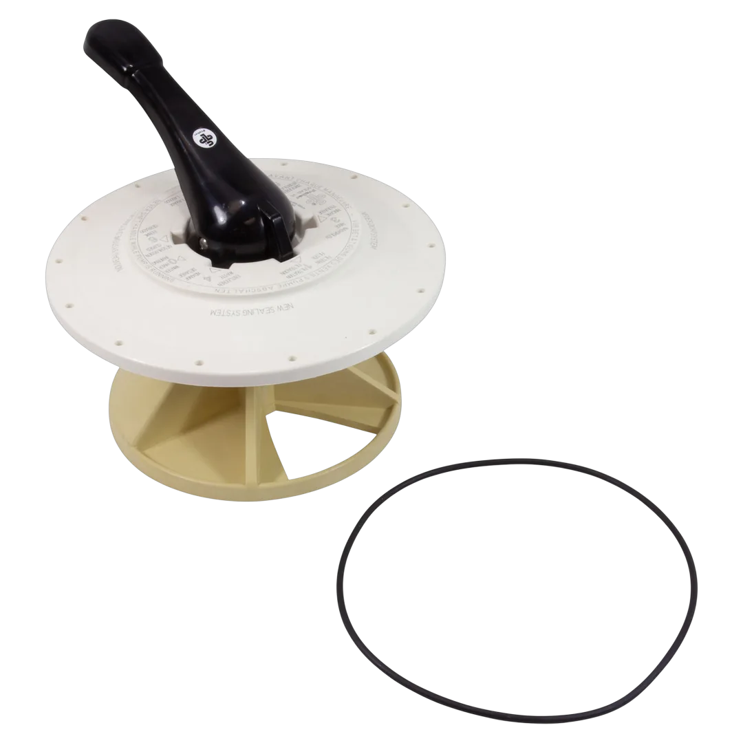 Praher ABS Top/Side Mount Valve 3 in Lid Assembly - Parts