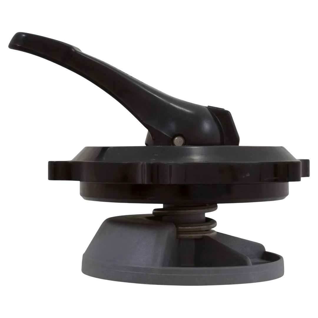 Praher E-50-S1B Key and Hub Assembly - Side