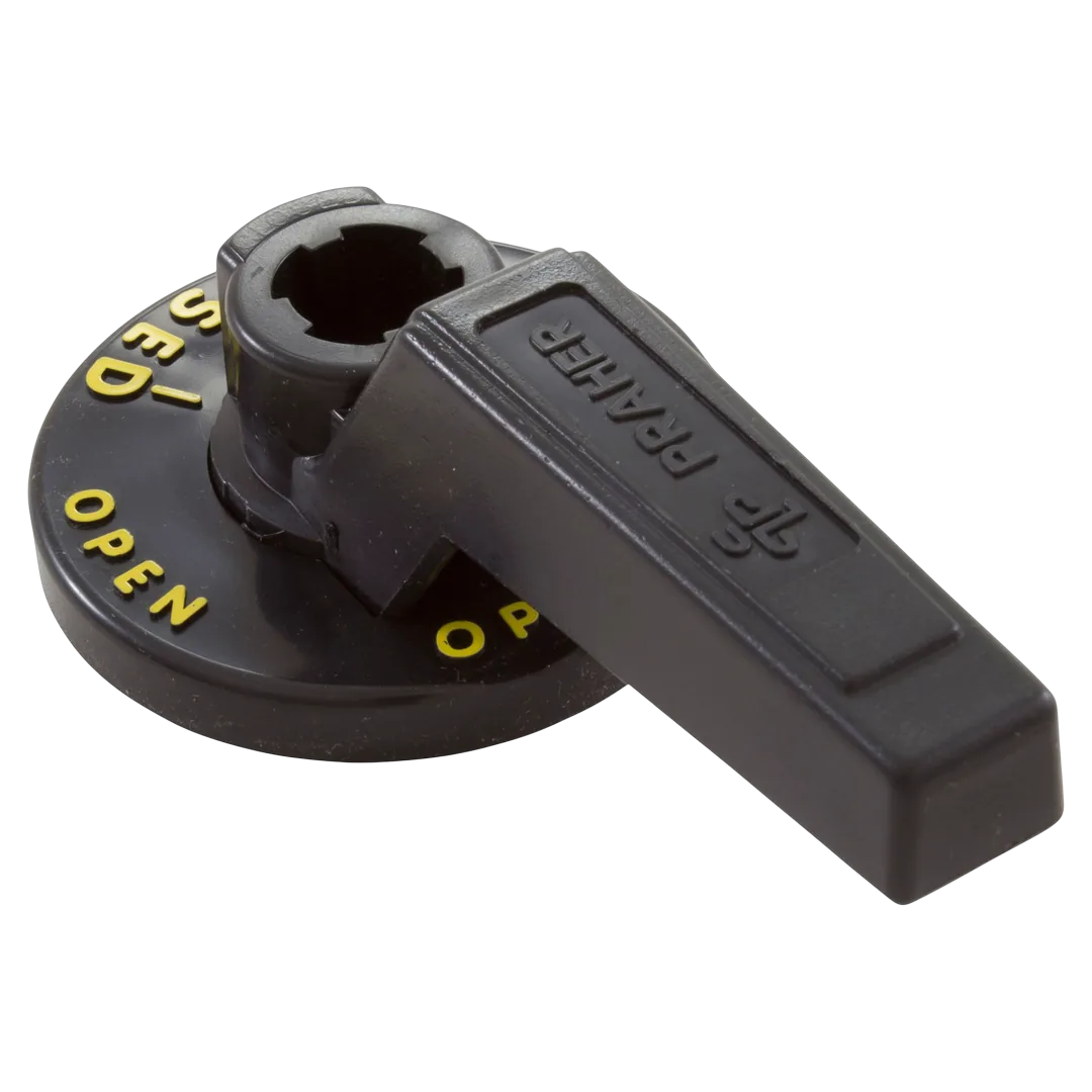 Praher OV3-200-2 Handle 3-Port Valve - Reverse