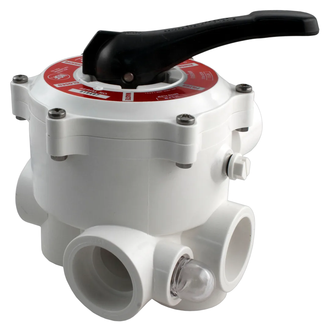 Praher SM-10-AOS Multiport Valve 1.5 in Slip Side Mount - Reverse