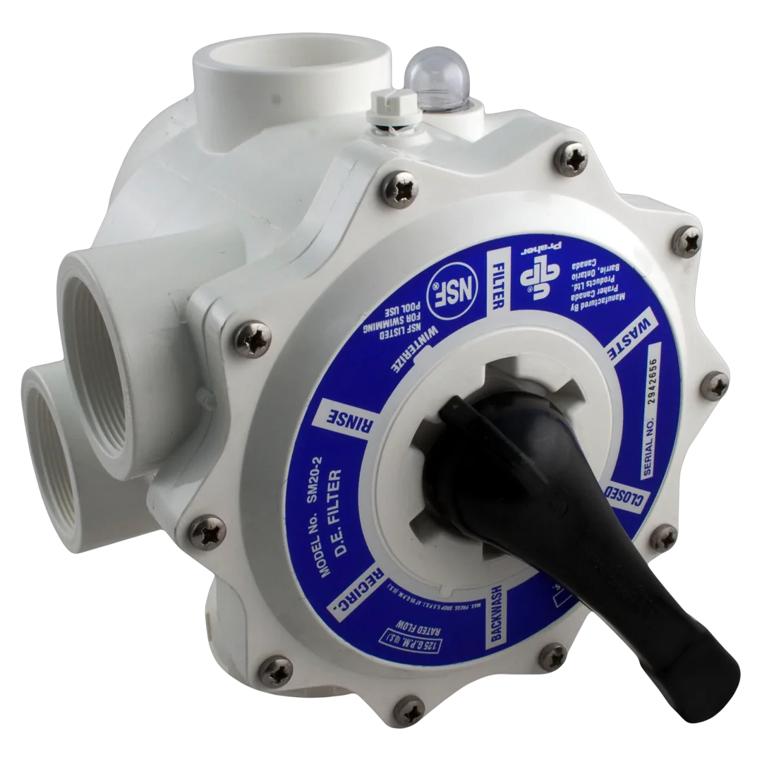 Praher SM2-PP2 Multiport Valve - Top