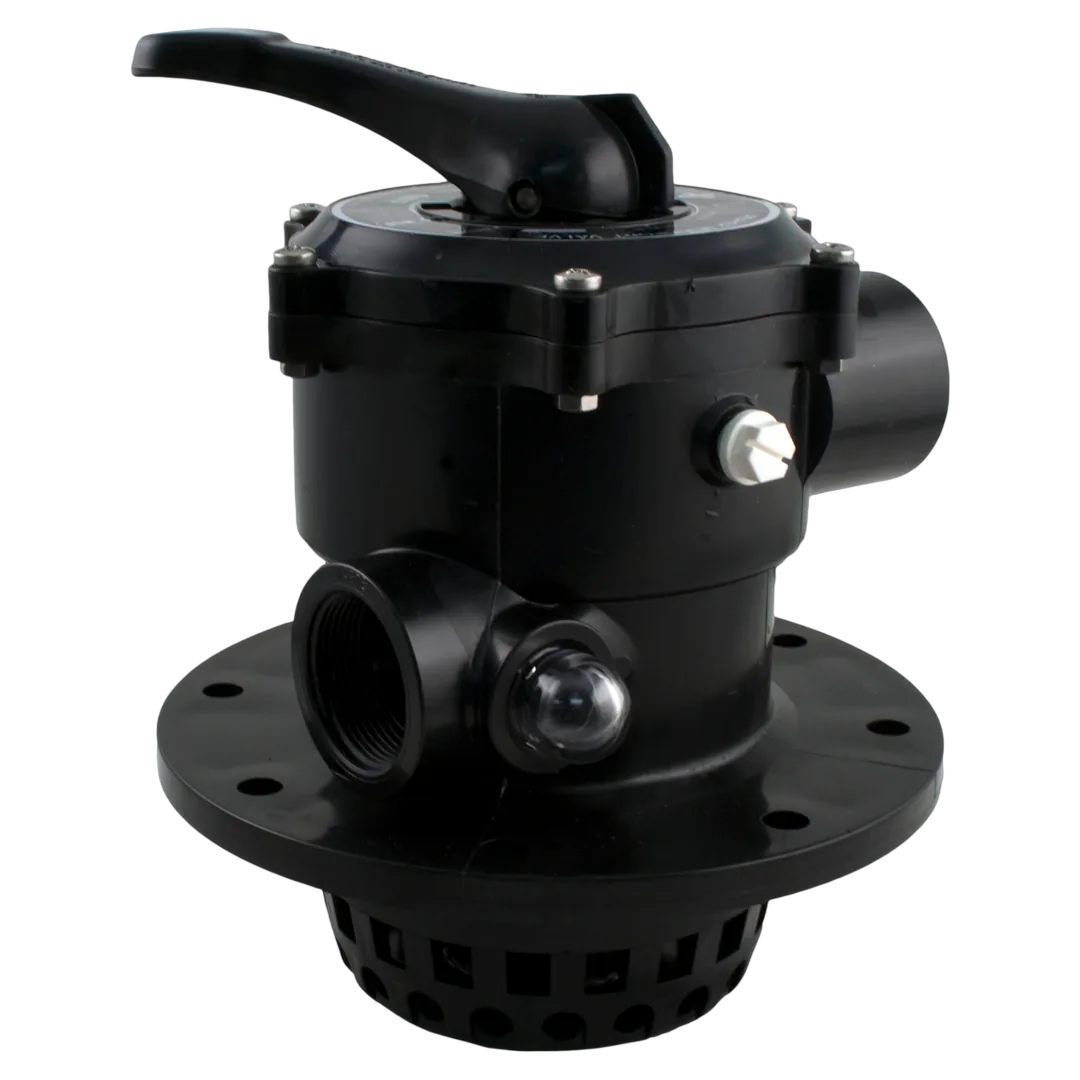 Praher TM-12-E 1.5 in Top Mount Multiport Valve - Reverse