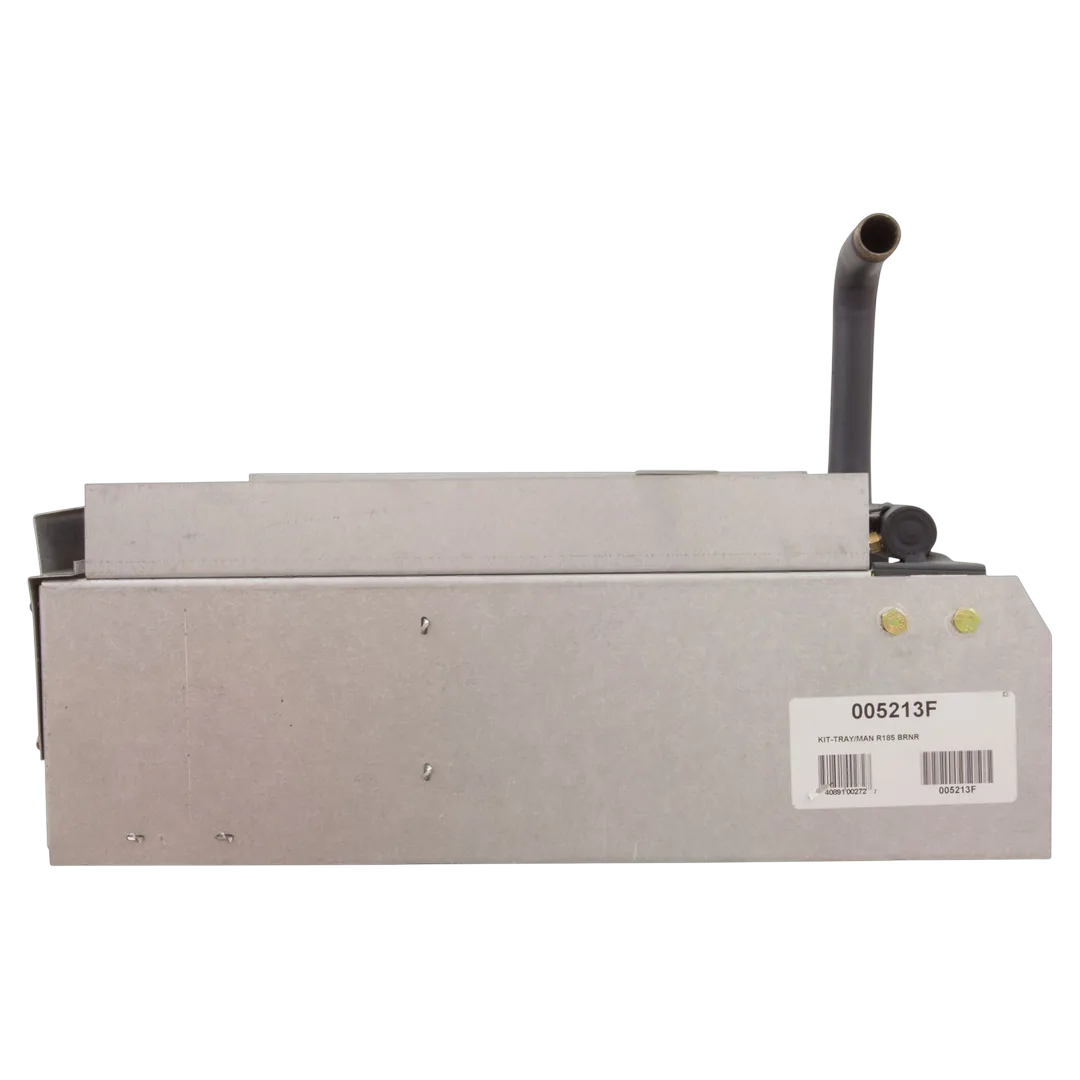 Raypak R185 Burner Tray with Burners - Side