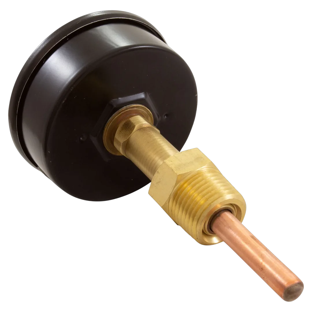 Raypak 007399F Temperature and Pressure Gauge - Reverse