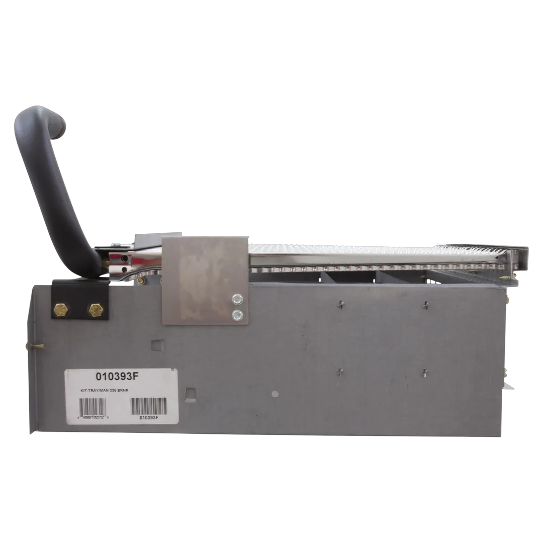 Raypak 336A Burner Tray with Burners - Side