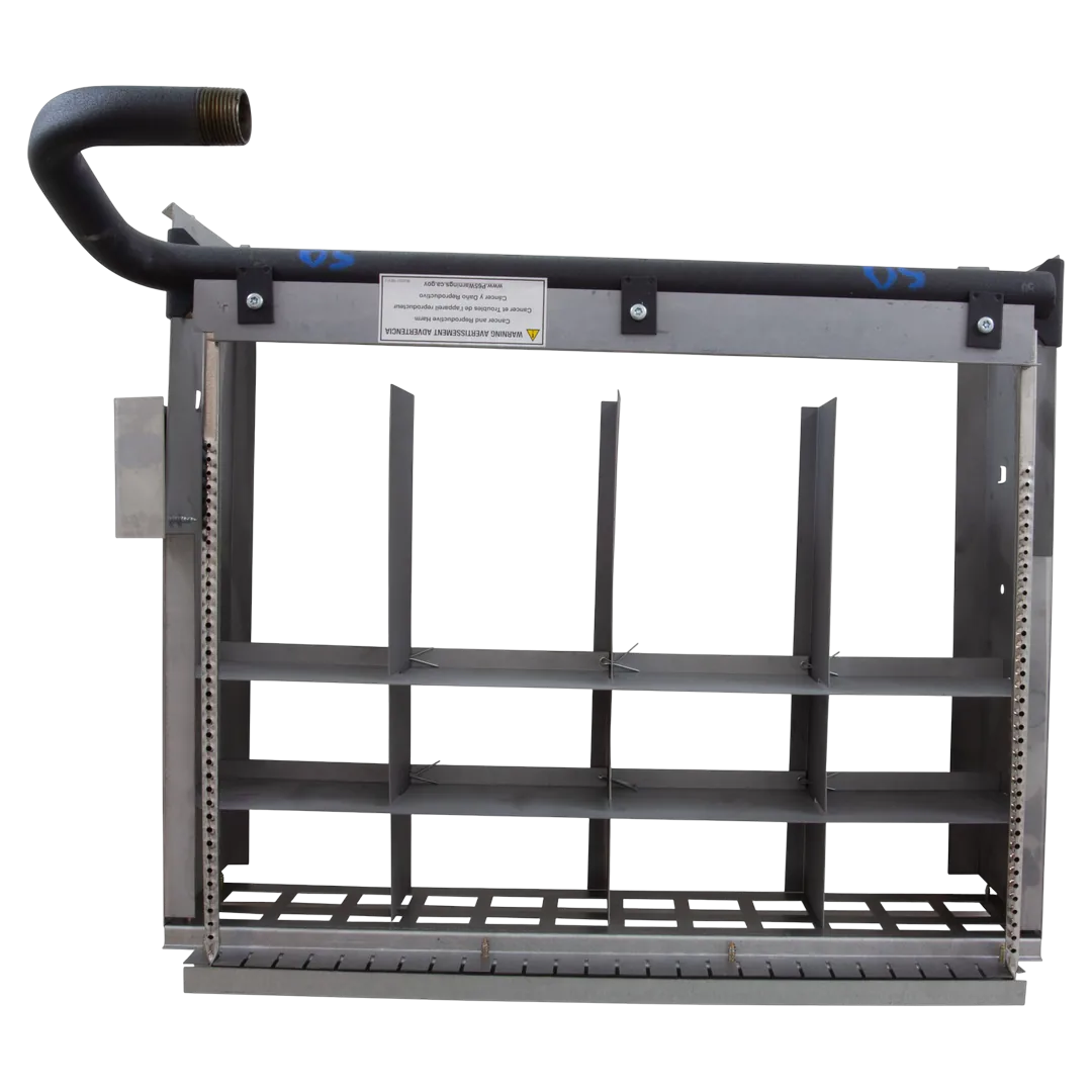 Raypak 406A Burner Tray Without Burners - Front