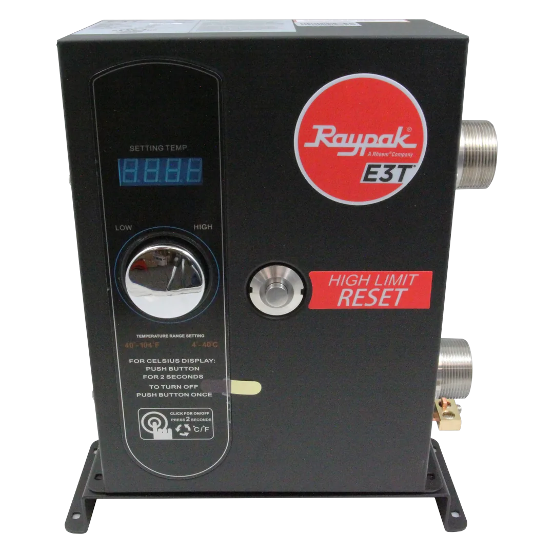Raypak E3T 100-10000662 Electric Heater - Front