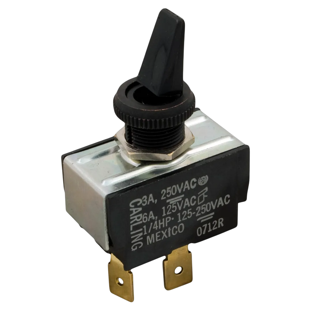 Raypak 650761 black SPST toggle switch