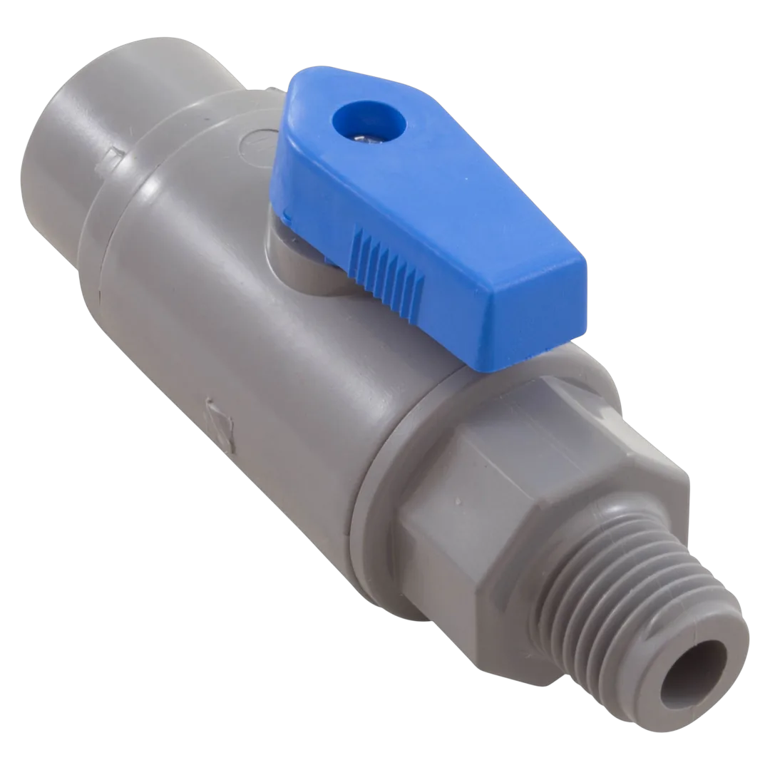 Rola-Chem 7125190 Ball Valve 3/8 Tubing x 1/4 MPT