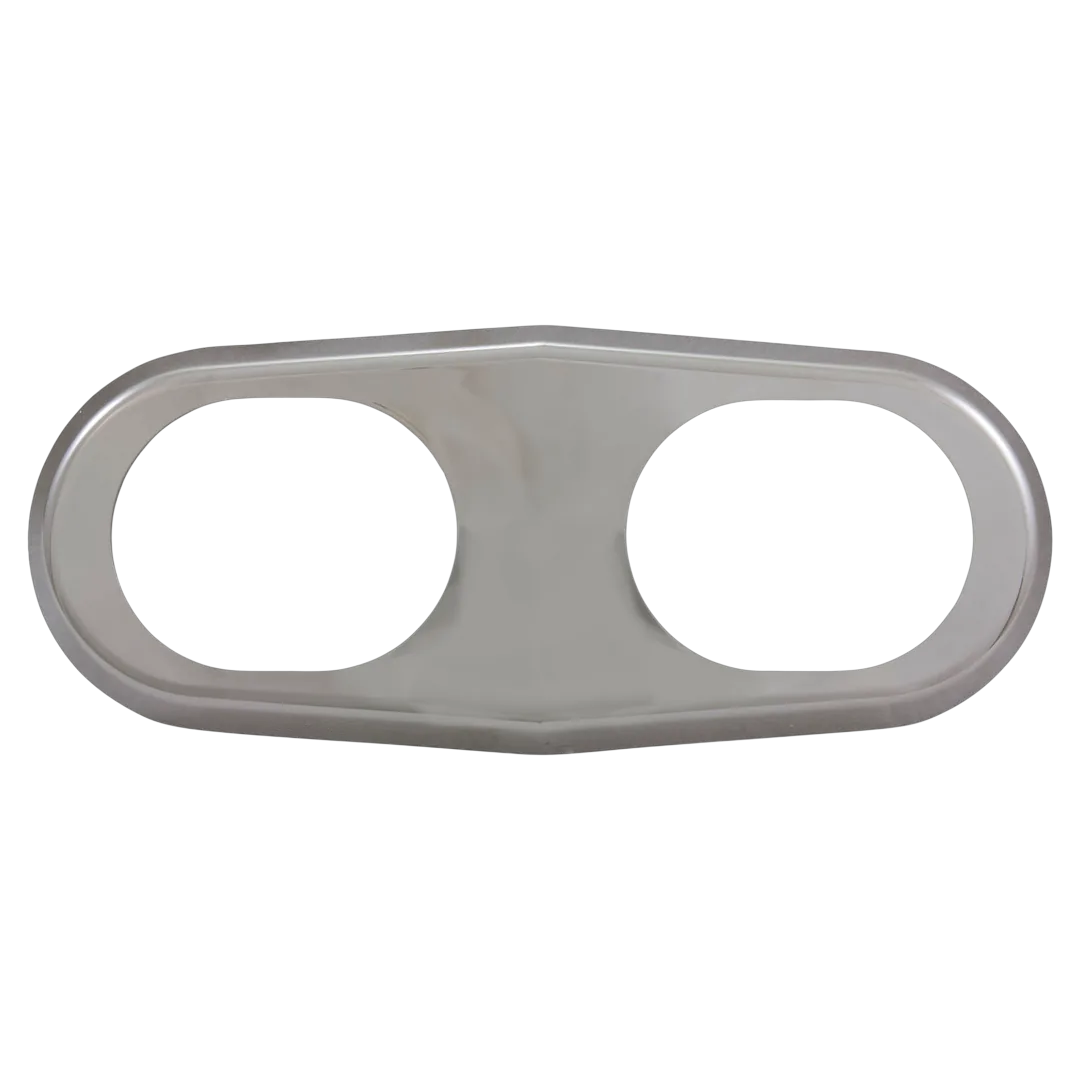 SR Smith 8-420 Double Escutcheon Plate - Front
