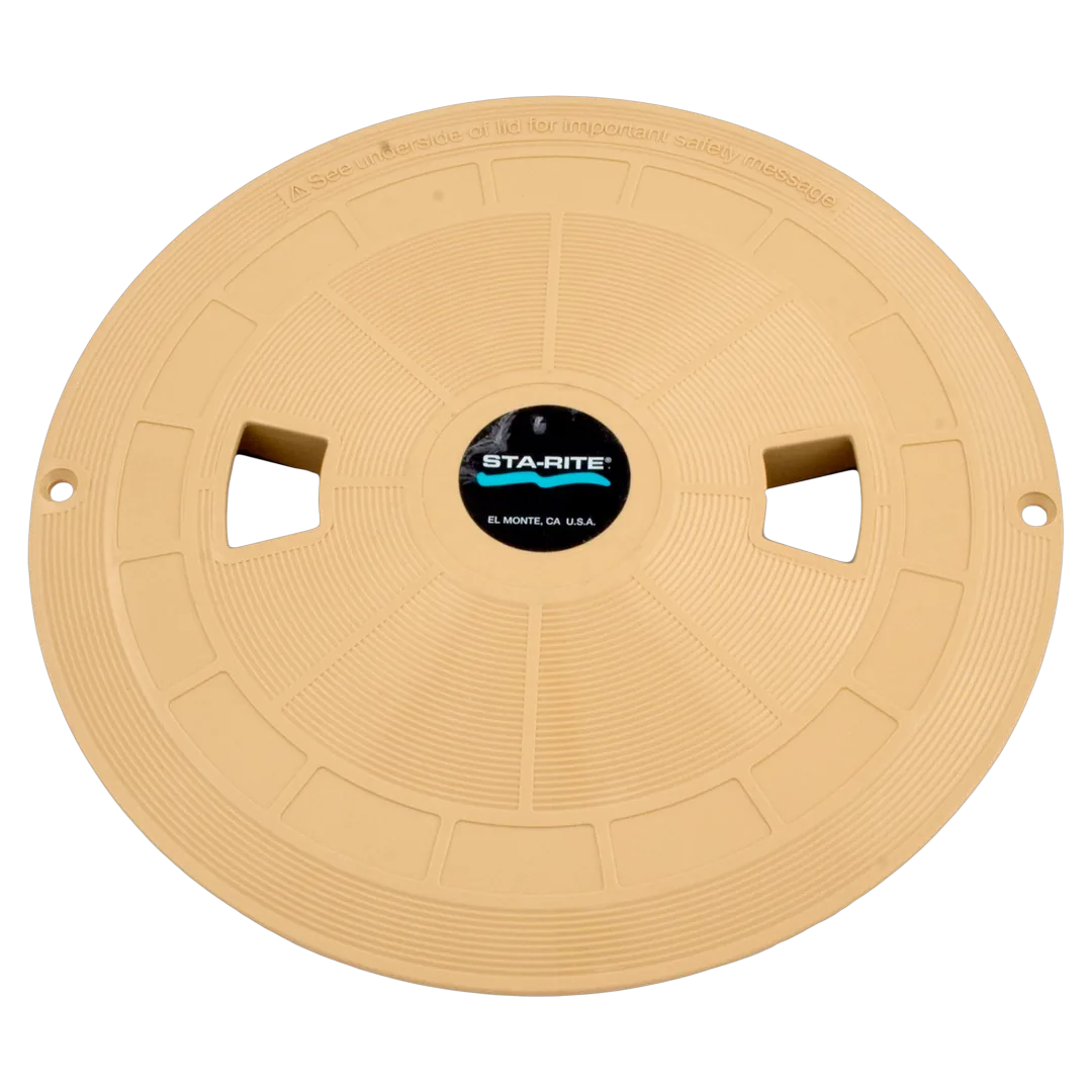 Sta-Rite U-3 skimmer lid, tan replacement 08650-0158