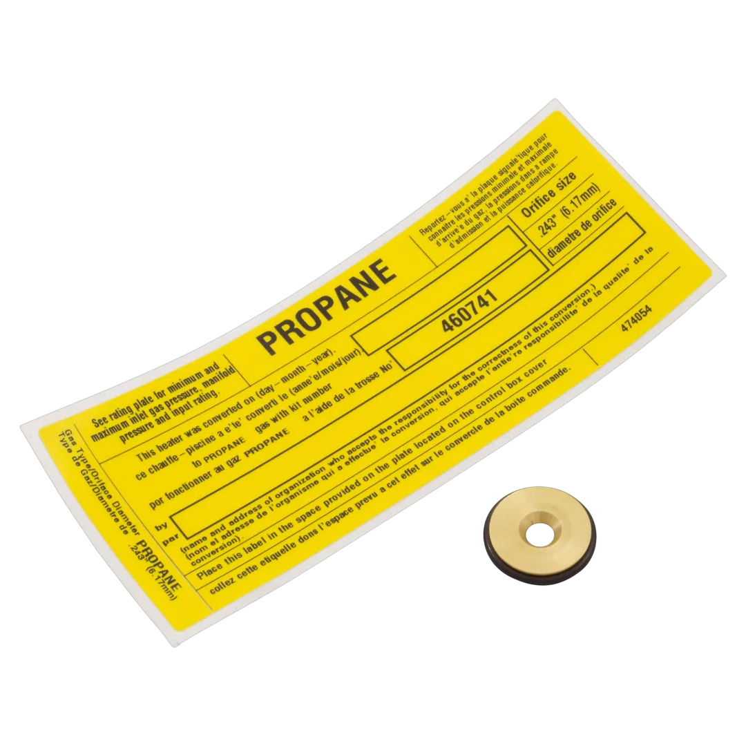 Pentair 460741 Conversion Kit NG to LP 250K BTU