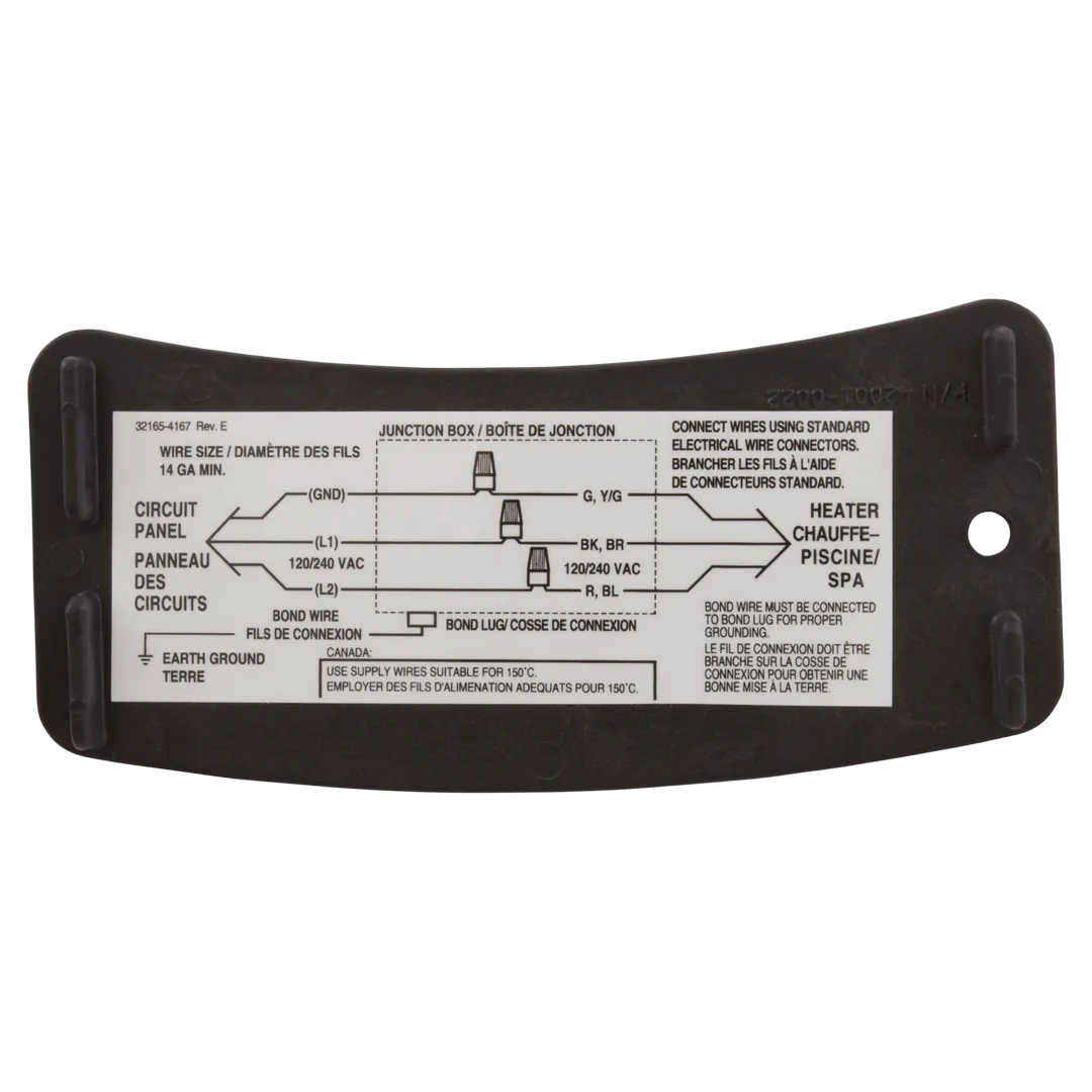 Pentair Max-E-Therm Junction Box Cover Kit - Back