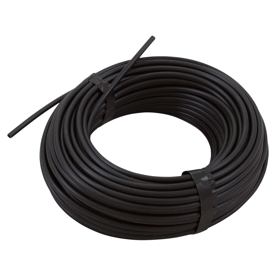 Stenner AK4010B Suction/Discharge Tubing, 1/4 in x 100 ft, UV Black - Reverse