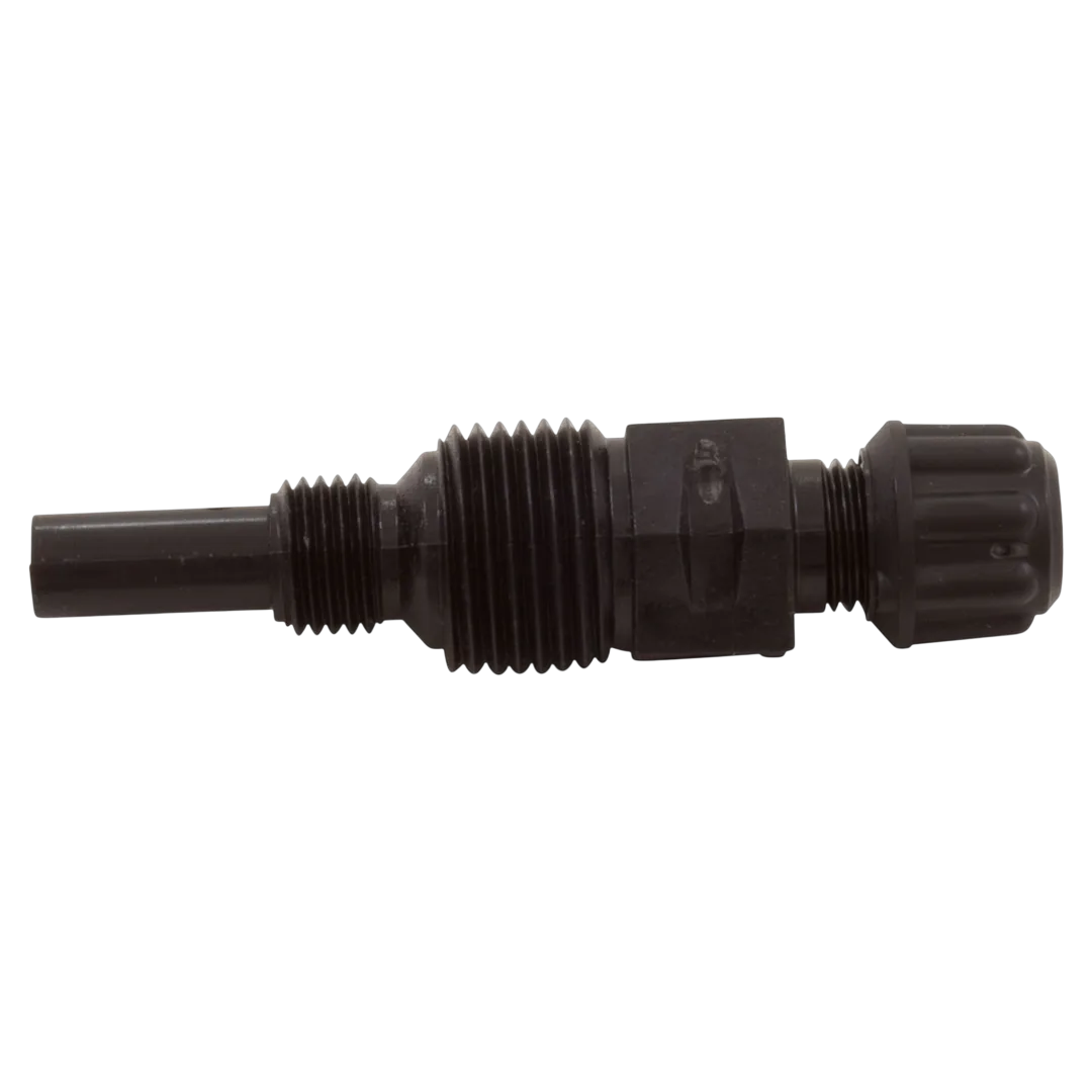 Stenner MCAK300 Injection Fitting with Nut and Ferrule 1/4 Inch 5 Pack - Side