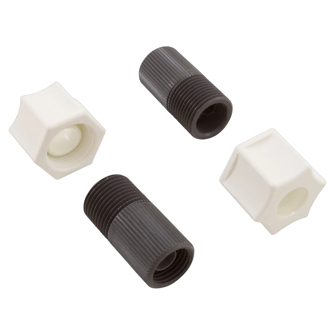 Stenner 3/8 connecting nut with 1/4 adapter UCADPTR, 2 pack