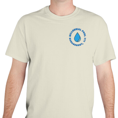 Millennial Pools Original Tan T-Shirt