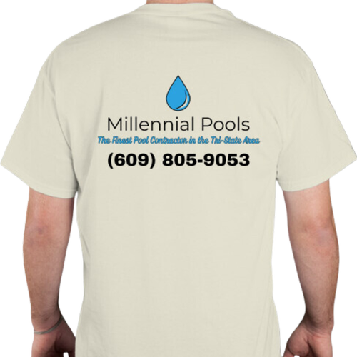 Millennial Pools Original Tan T-Shirt