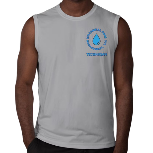 Millennial Pools Technician Tank Top - Dri-Fit Material