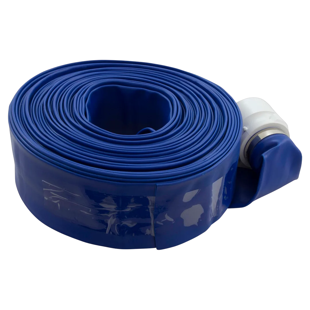 Valterra B8256FT Backwash Hose 2 in x 75 ft with Clamp and Adapter - Reverse