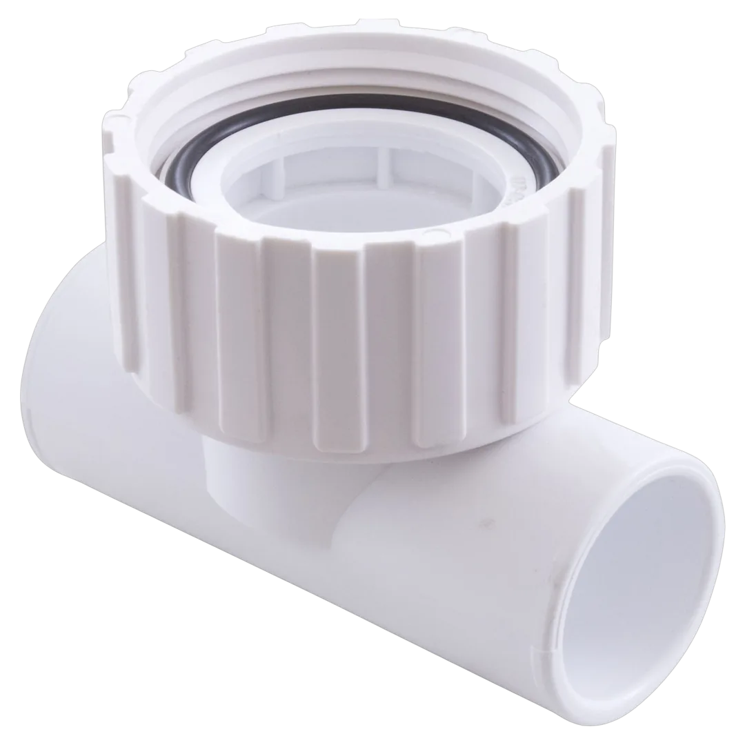 Waterway 400-4200 Union Tee 1.5 FBT x 1 Slip x 1 Slip