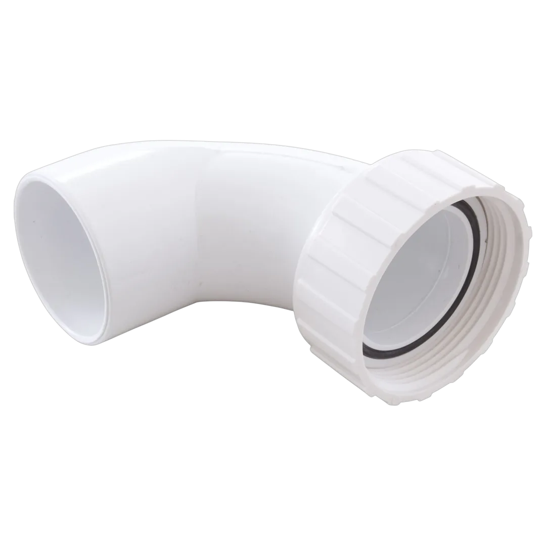 Waterway 400-5800 Union Nut with Sweep Elbow