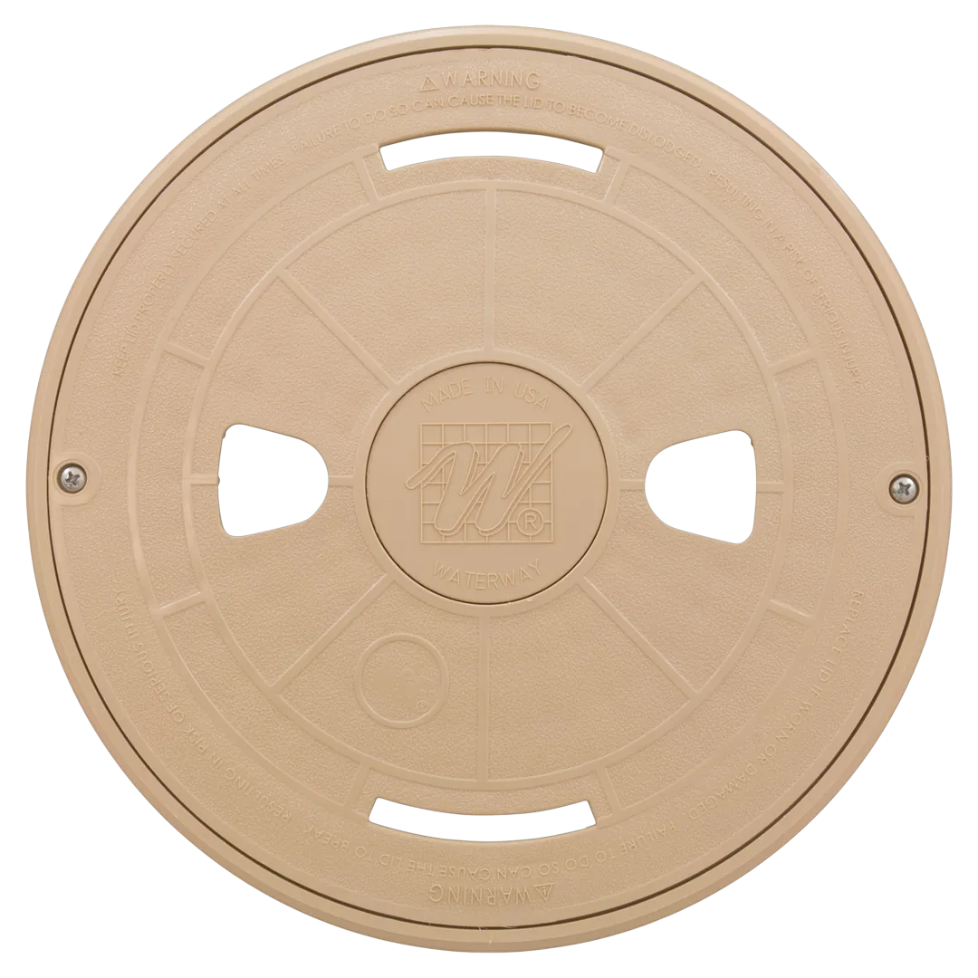 Waterway 540-6469WW-B Renegade Skimmer Lid and Ring - Front