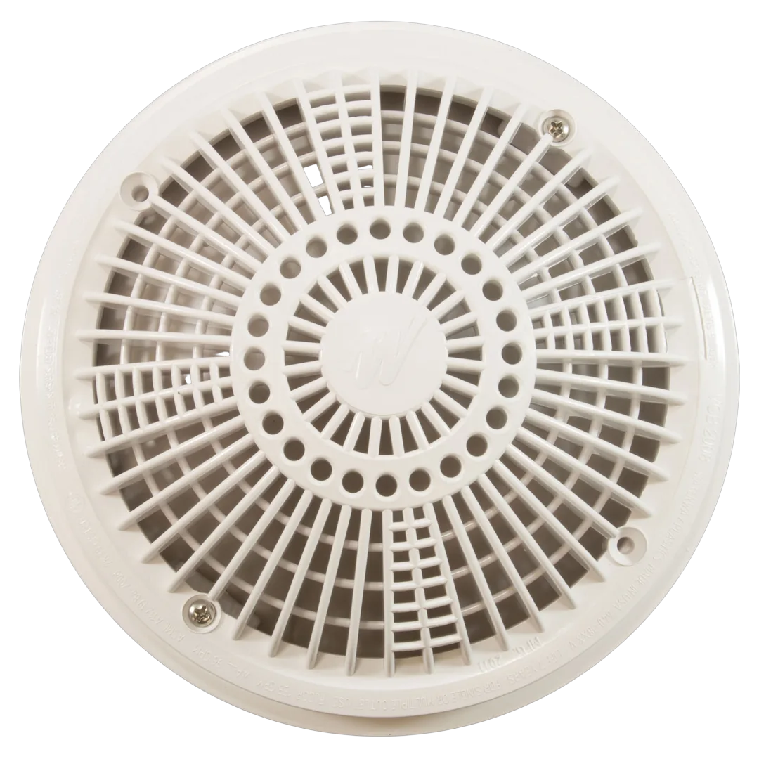 Waterway 640-1800 V Tru Flo Drain Cover and Frame - Top