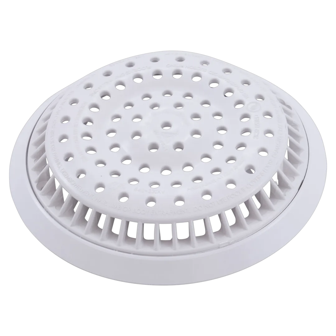 Waterway 640-2240 V Main Drain Cover & Frame Kit - Assembled