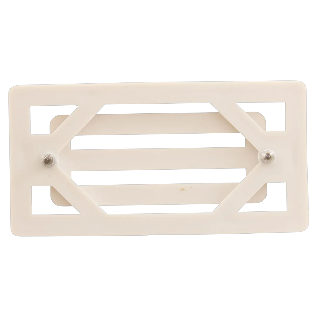 Waterway 640-3000 3-Bar Grate and Frame Assembly - Back