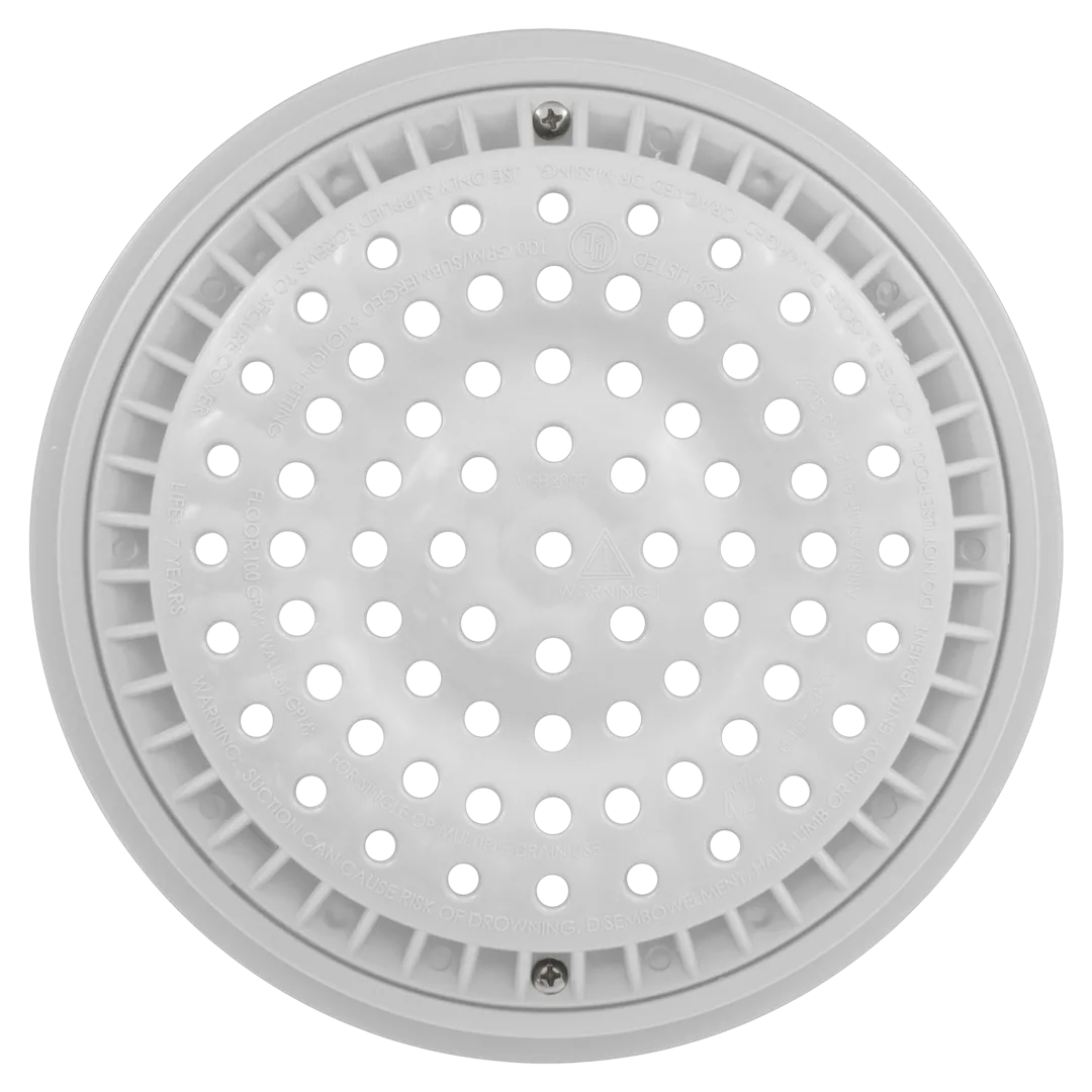 Waterway 640-2310V Anti-Vortex Main Drain Cover and Frame - Front