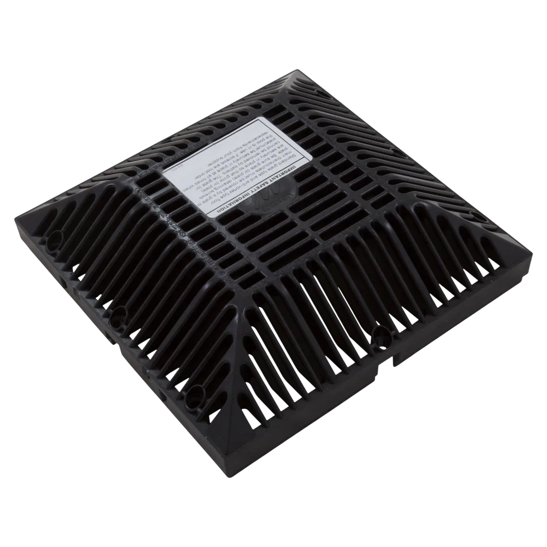 Waterway 642-4791 V Grate 9 x 9 - Reverse