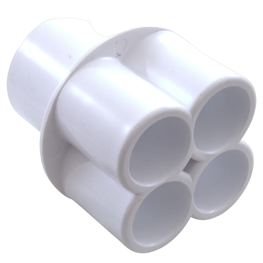 Waterway 672-4570 Manifold 1" Slip x 4 x 0.5" Slip Ports - Reverse