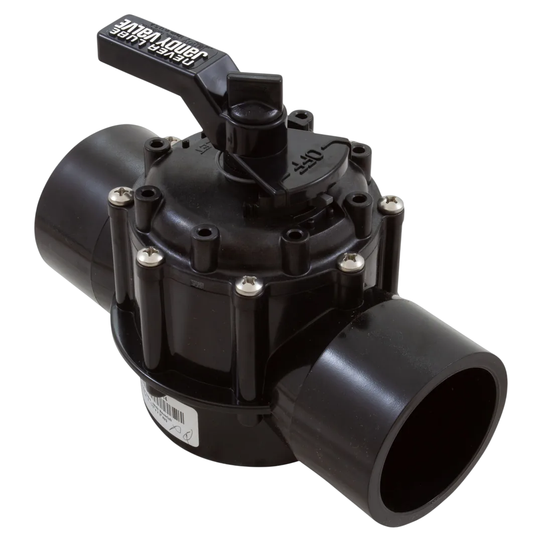 Jandy 4718 NeverLube 2-Port CPVC Diverter Valve 2.5-3 in - Reverse