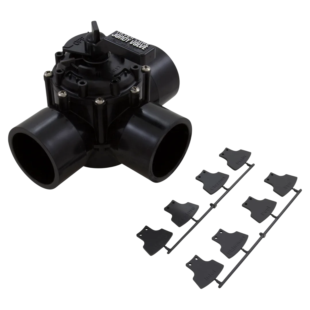 Jandy 4719 NeverLube 3-Port Diverter Valve 2.5 x 3 in