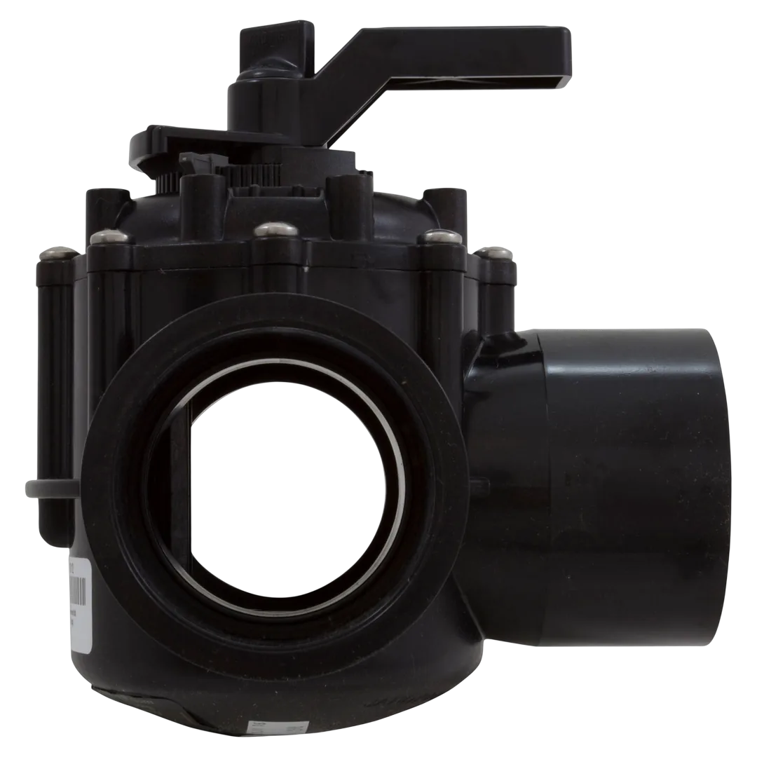 Jandy 4719 NeverLube 3-Port CPVC Diverter Valve 2.5 x 3 in - Side (1)