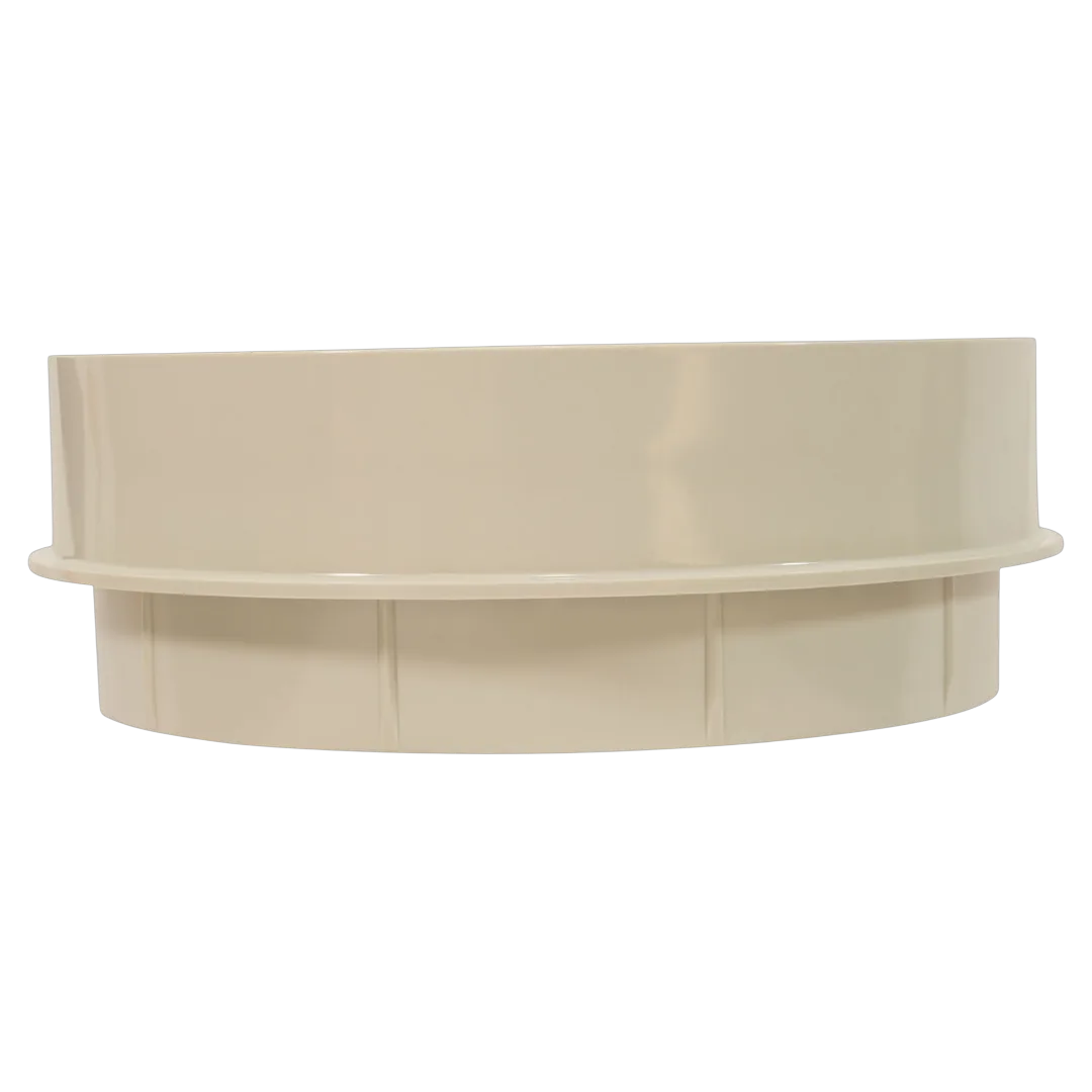 Zodiac Jandy Pebble Laminar Jet Lid and Collar - Side