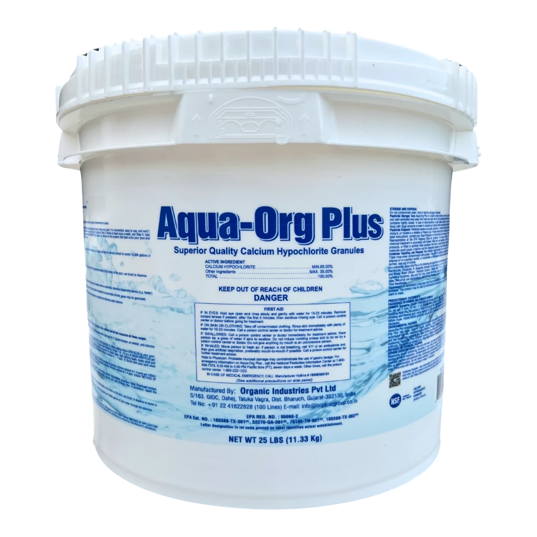 Aqua-Org Plus Pool Shock - 25 lb