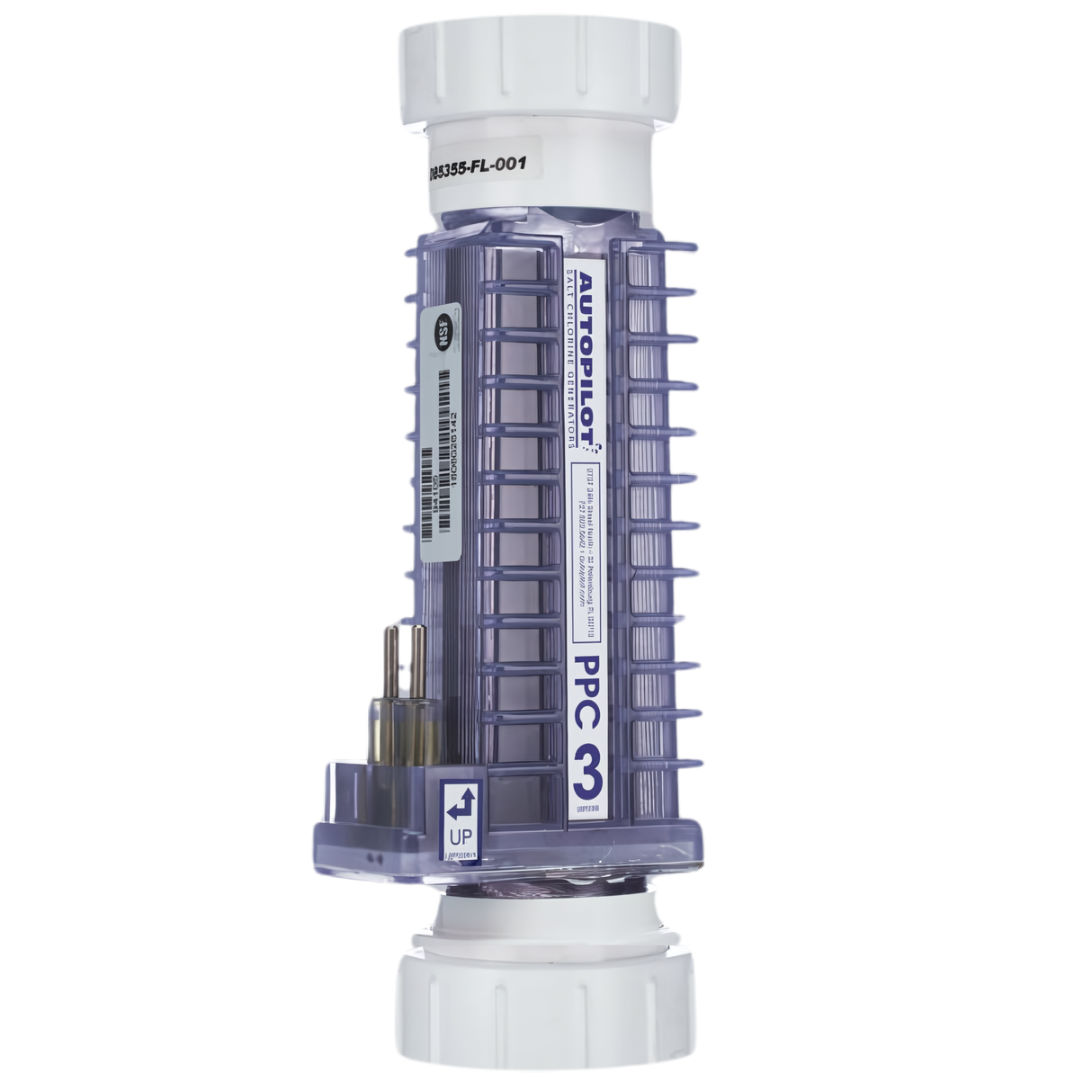 AutoPilot PPC3 Replacement Salt Cell With Unions - PPC3