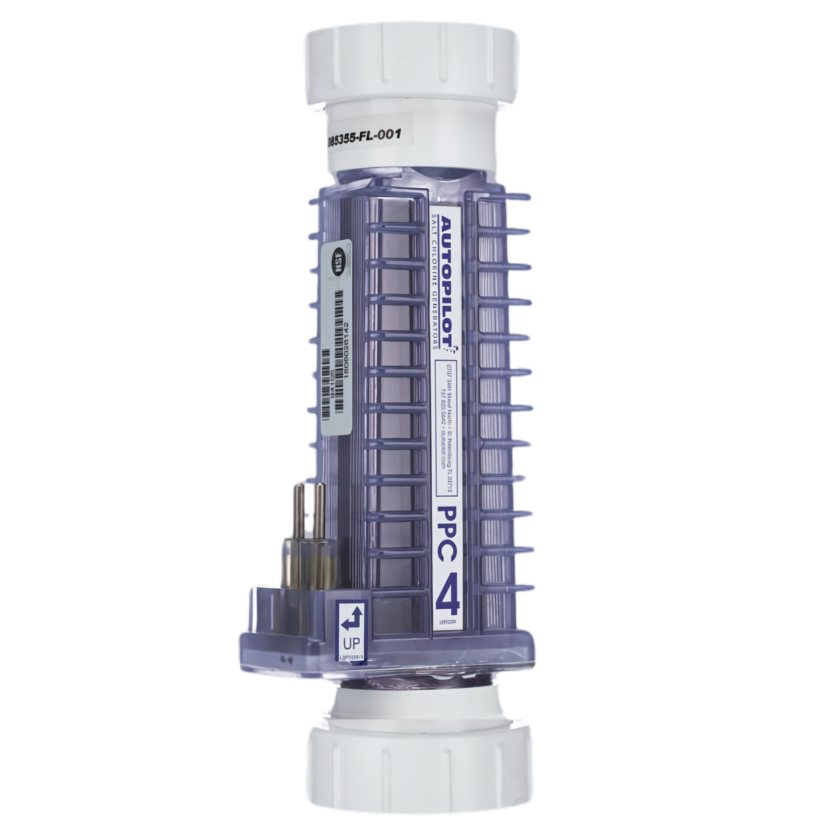 AutoPilot PPC4 Replacement Salt Cell With Unions - PPC4