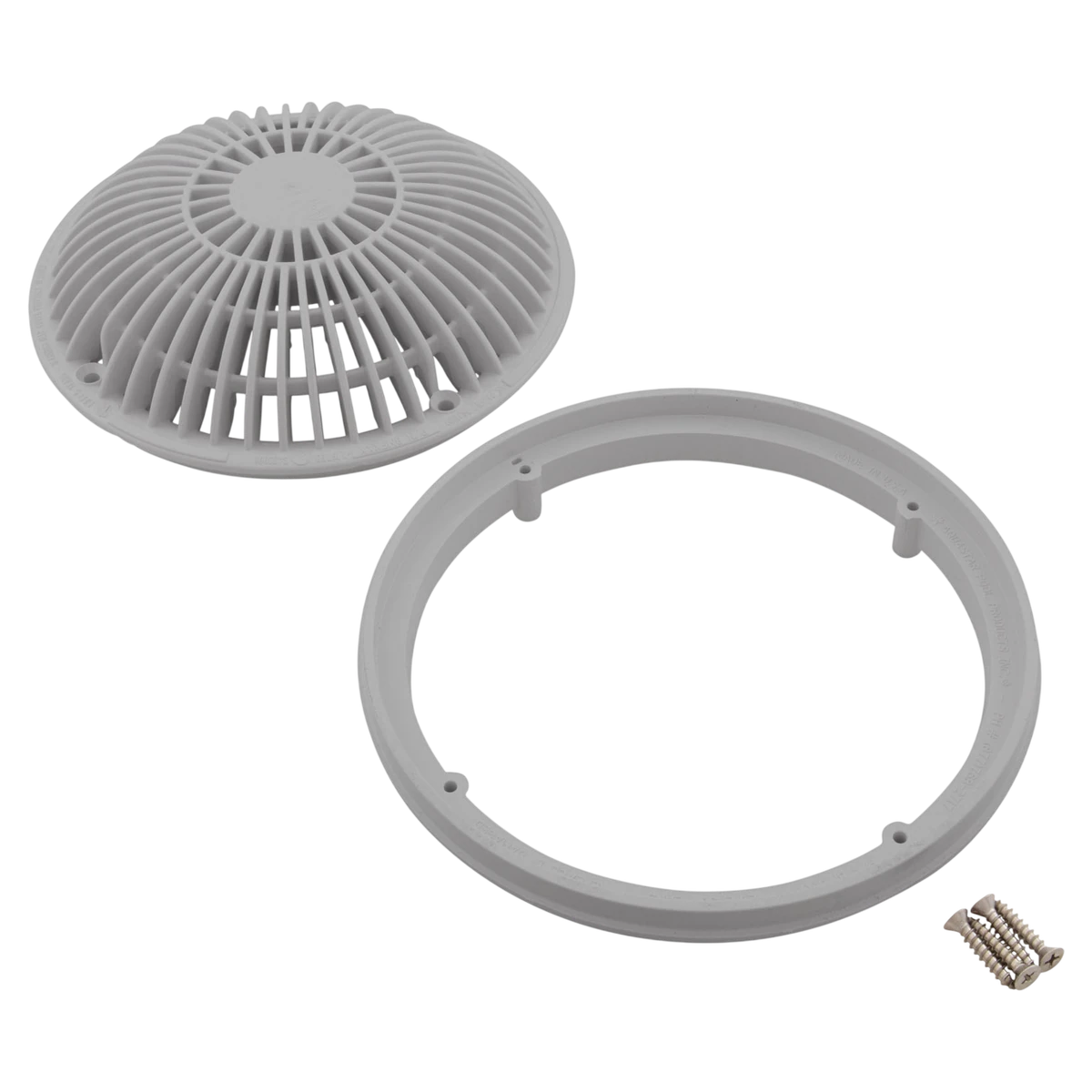 AquaStar MoFlow Suction Outlet Cover with Mud Frame (8MF103) — included parts
